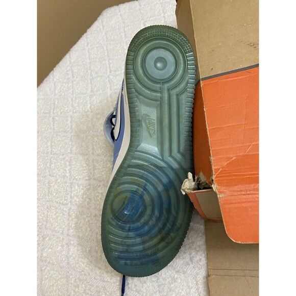 Nike Air Force 1 Mid Premium Michael Vick Collection Royale Blue 2006 Size 12.5 - Picture 14 of 16